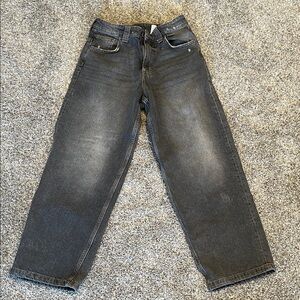 H&M Faded Gray Baggy Kids Jeans